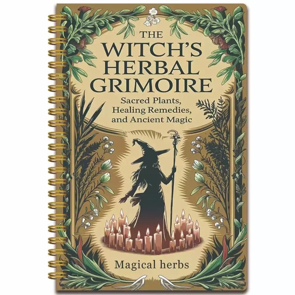 Natural Herbal Wellness - Doğal Bitkisel Çözümler Vintage Tasarım A5