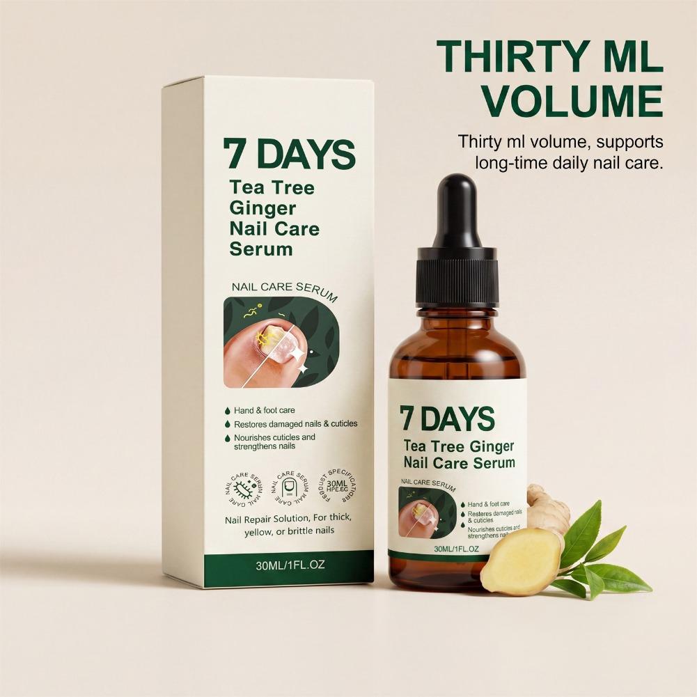 Herbal Wellness Tea - Tırnak Güçlendirici Sertleştirici Serum, Zencefil Çay