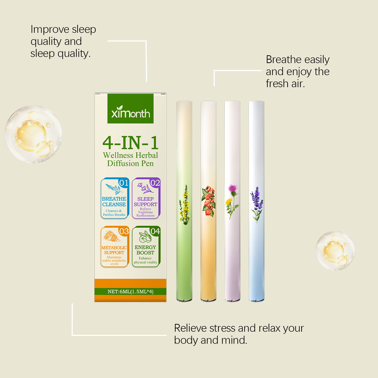 4'ü 1 Arada Bitkisel Enerji Ko - Natural Herbal Wellness incelemesi ve fiyatı